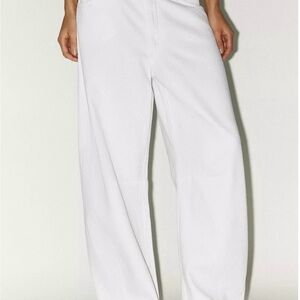 Zara Women's White Jeans